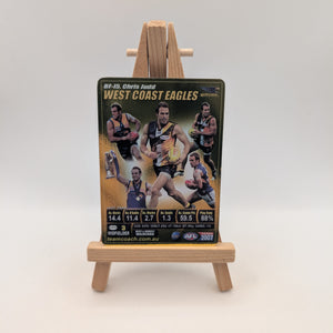 2007 AFL Teamcoach Trading Card GOLD Best & Fairest BF15 Chris Judd FRENLY BRICKS - Open 7 Days