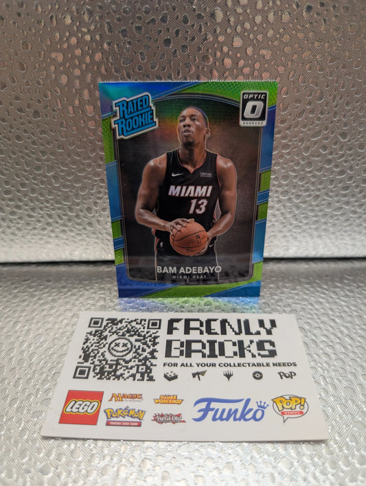 2017-18 Donruss Optic - BAM ADEBAYO - Lime Green Rated Rookie /175 FRENLY BRICKS - Open 7 Days
