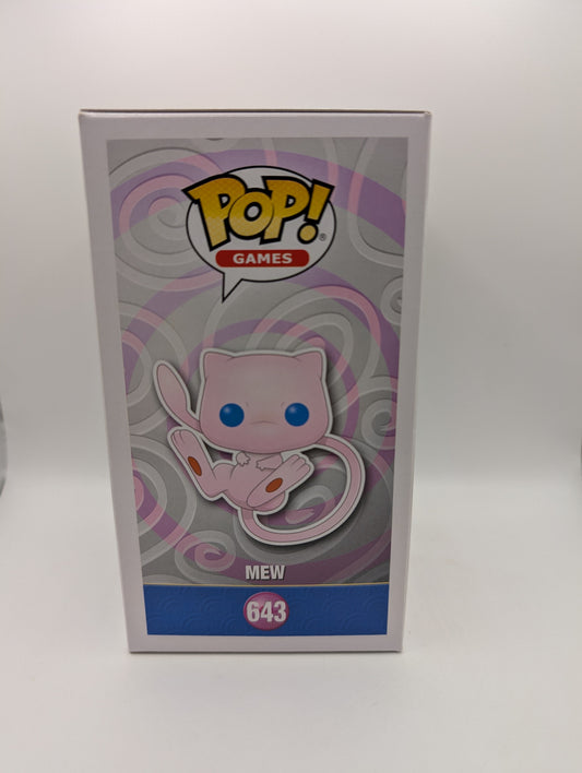 Funko POP Pokemon Mew #643 Vinyl Figure FRENLY BRICKS - Open 7 Days