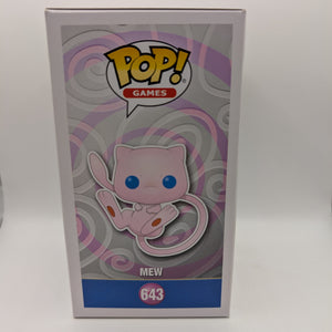 Funko POP Pokemon Mew #643 Vinyl Figure FRENLY BRICKS - Open 7 Days