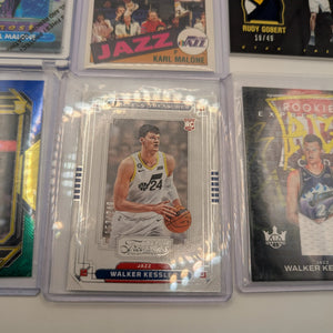 Utah Jazz NBA Basketball Card Lot, Rookies, Patch, Auto, Numbered, Karl Malone FRENLY BRICKS - Open 7 Days