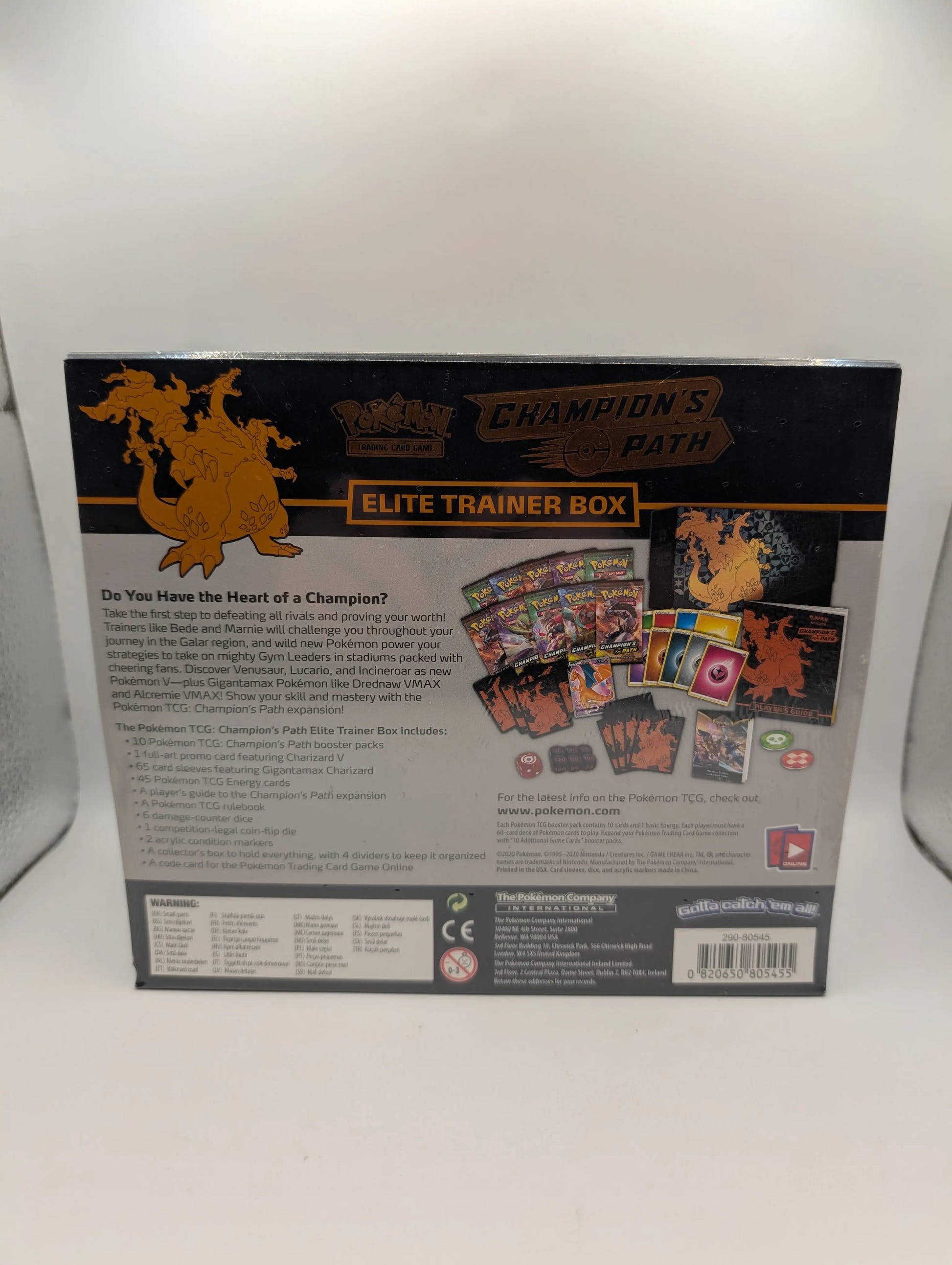 Pokémon Champion's Path Elite Trainer Box ETB 2020 - Factory Sealed, photo 2 image 2