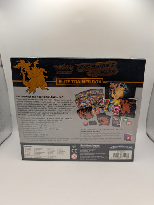 Pokémon Champion's Path Elite Trainer Box ETB 2020 - Factory Sealed FRENLY BRICKS - Open 7 Days