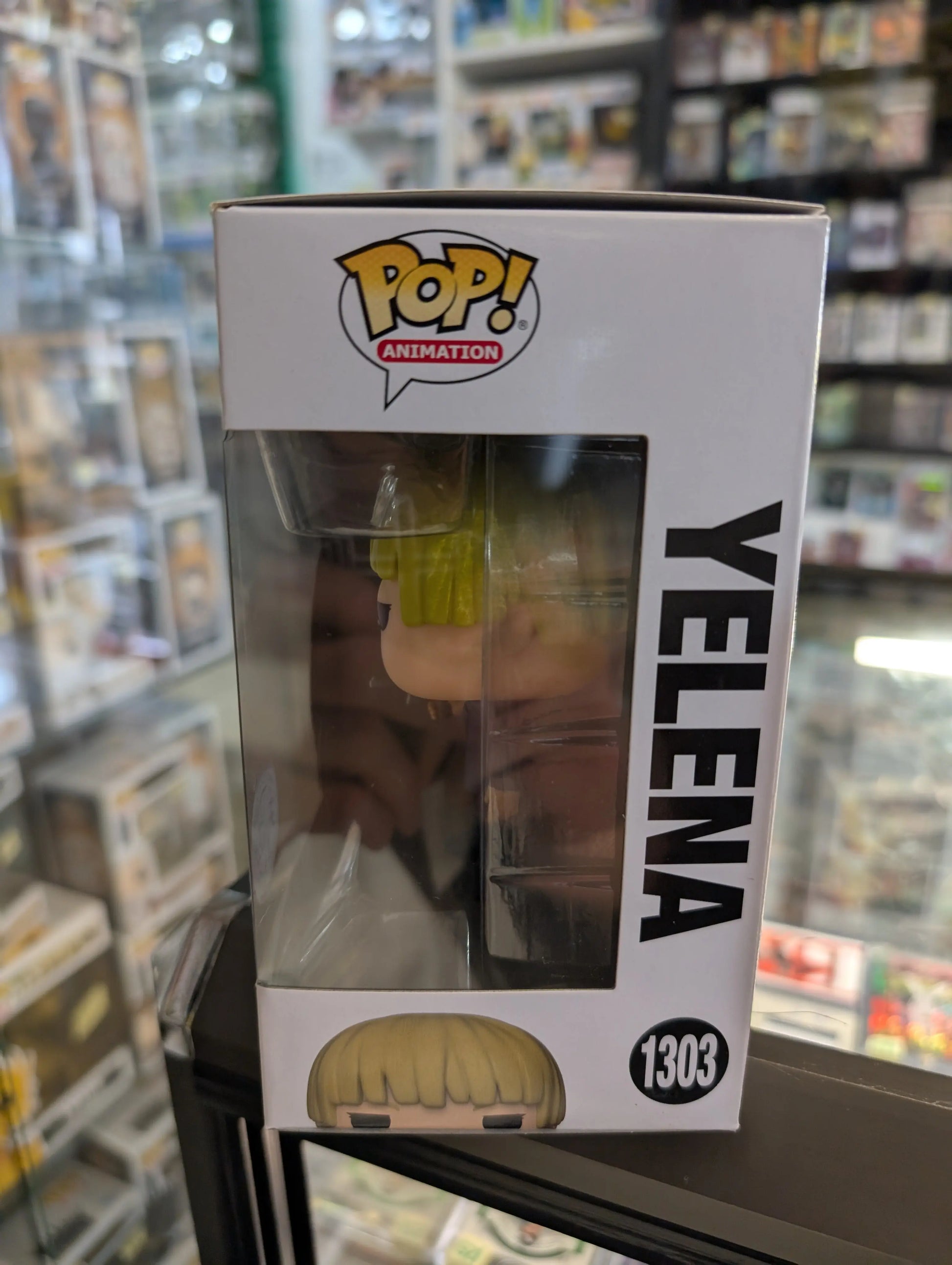Funko Pop Vinyl Attack On Titan Yelena #1303 Exclusive FRENLY BRICKS - Open 7 Days