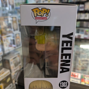 Funko Pop Vinyl Attack On Titan Yelena #1303 Exclusive FRENLY BRICKS - Open 7 Days