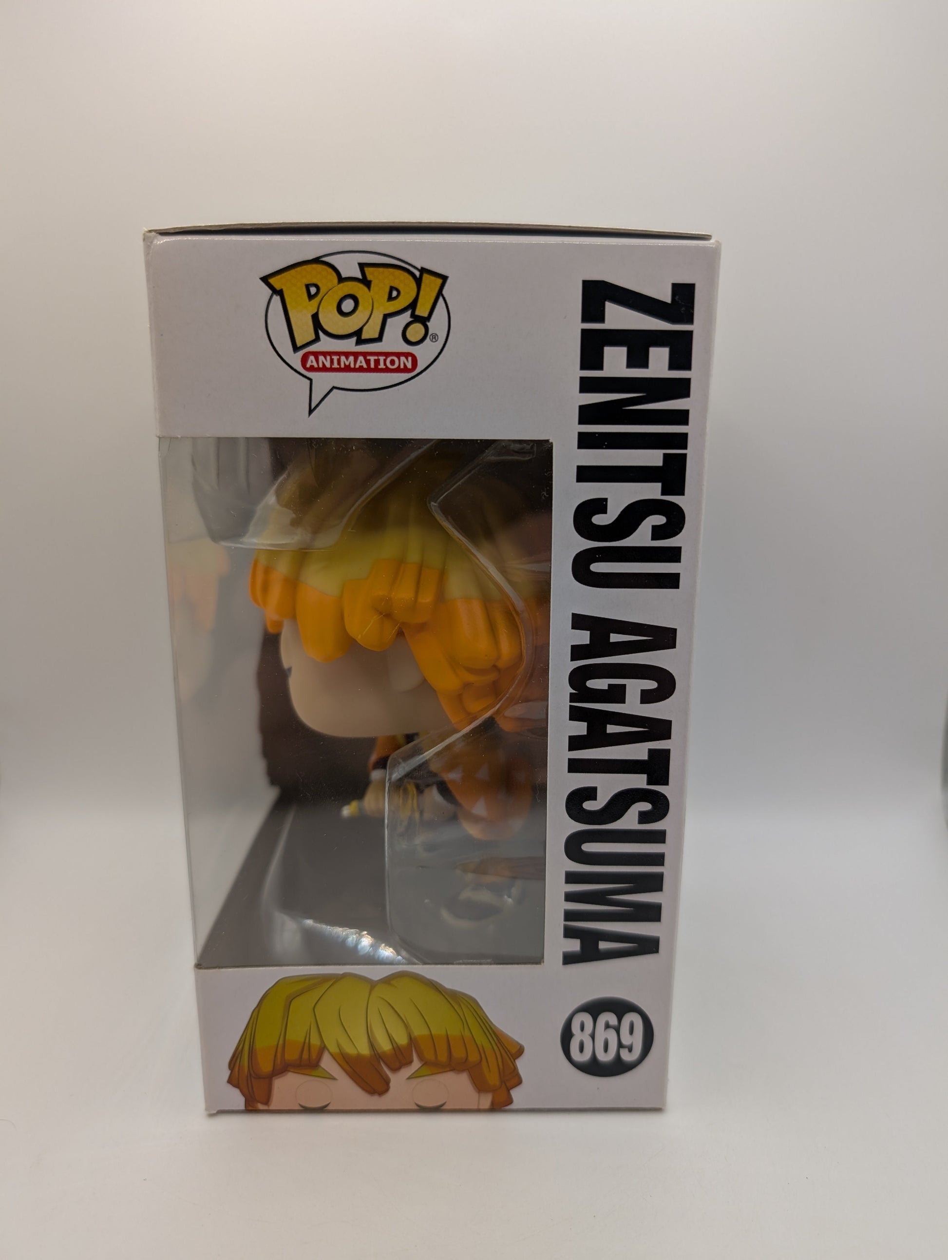 Demon Slayer - Zenitsu Agatsuma Pop! Animation #869 FRENLY BRICKS - Open 7 Days
