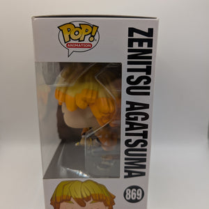 Demon Slayer - Zenitsu Agatsuma Pop! Animation #869 FRENLY BRICKS - Open 7 Days