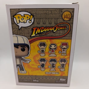 FUNKO POP! Short Round #1412 Indiana Jones Limited Edition Vinyl Figure Boxed