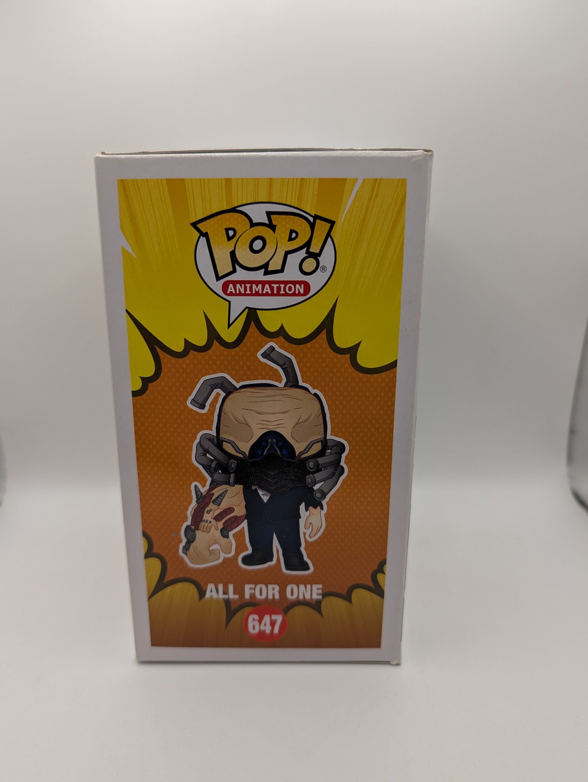 All For One Pop 647 - My Hero Academia Funko Pop! 2020 Vaulted FRENLY BRICKS - Open 7 Days