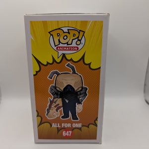 All For One Pop 647 - My Hero Academia Funko Pop! 2020 Vaulted FRENLY BRICKS - Open 7 Days