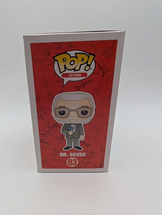 Funko Pop! Icons - Dr. Seuss - #03 Dr. Seuss - Vaulted FRENLY BRICKS - Open 7 Days