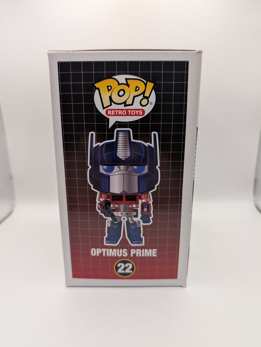 Pop Vinyl Figure - Pop Retro Toys - Transformers - Optimus Prime - # 22 FRENLY BRICKS - Open 7 Days