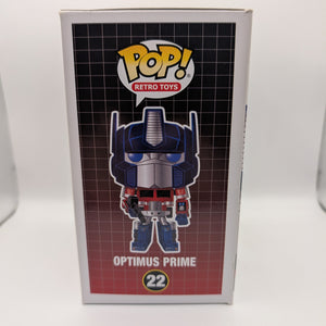 Pop Vinyl Figure - Pop Retro Toys - Transformers - Optimus Prime - # 22 FRENLY BRICKS - Open 7 Days