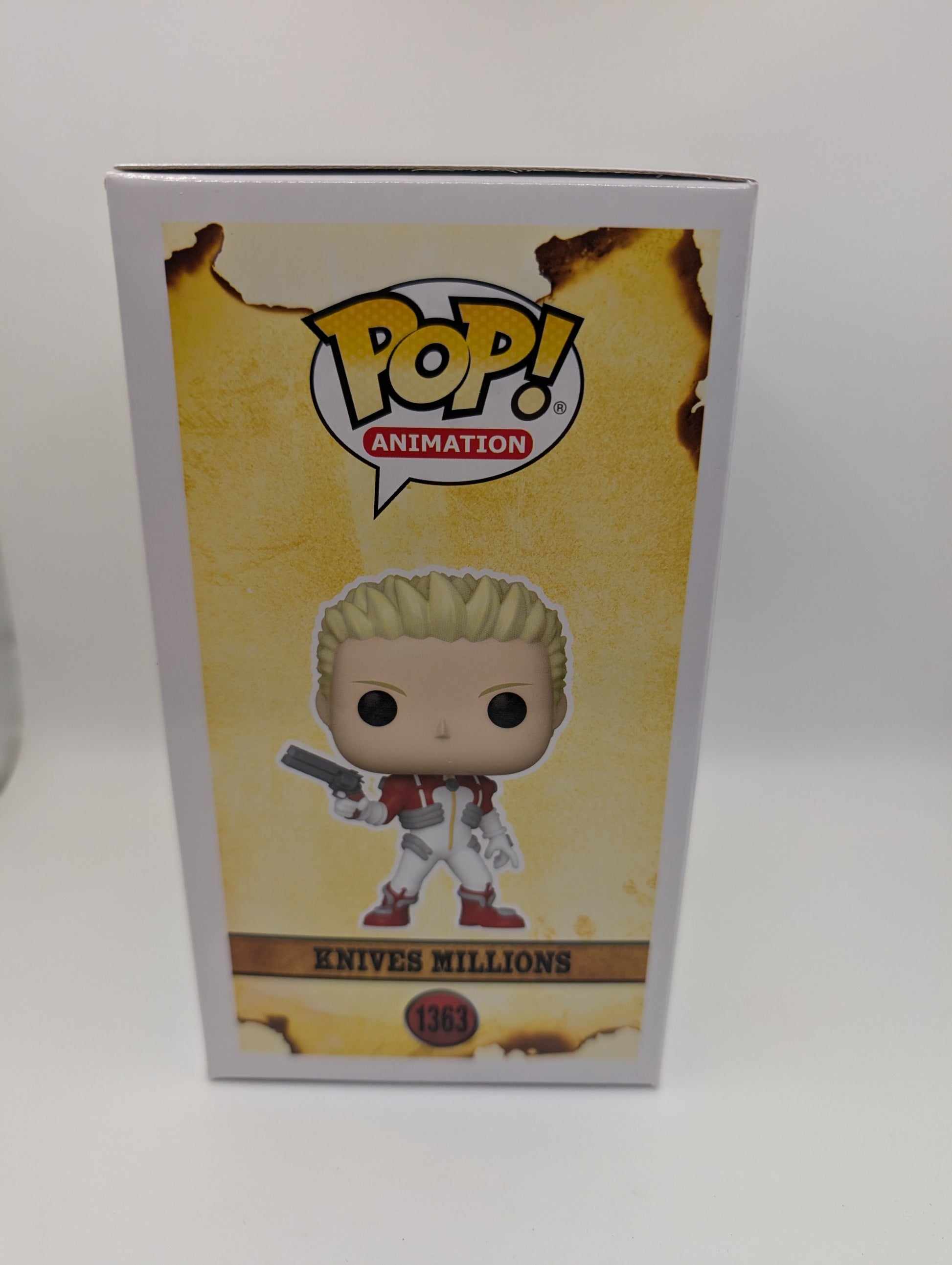 FUNKO POP Vinyl Trigun Knives Millions (#1363) FRENLY BRICKS - Open 7 Days