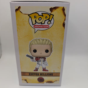 FUNKO POP Vinyl Trigun Knives Millions (#1363) FRENLY BRICKS - Open 7 Days