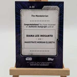 Topps Star Wars Signature Edition Diana Lee Inosanto Auto Autograph Magistrate Green FRENLY BRICKS - Open 7 Days