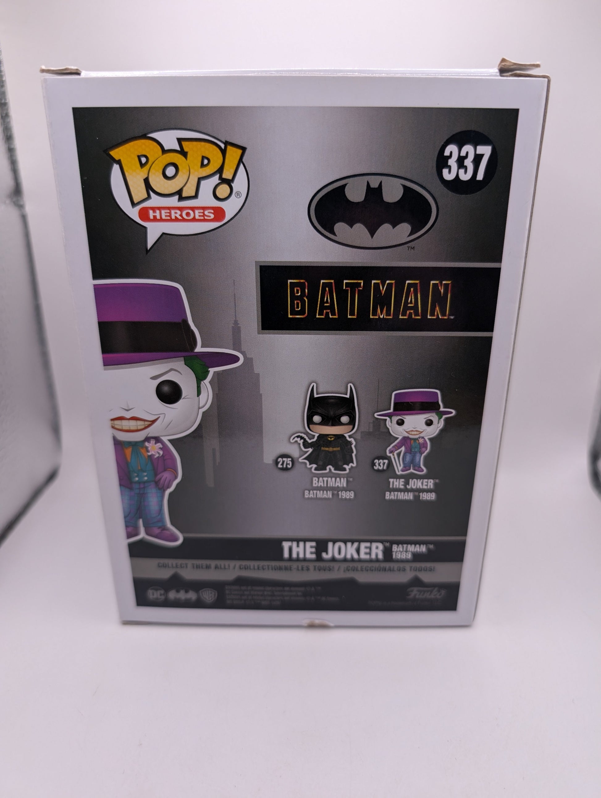Funko POP! Heroes Batman - The Joker #337 - Vinyl Collectable FRENLY BRICKS - Open 7 Days