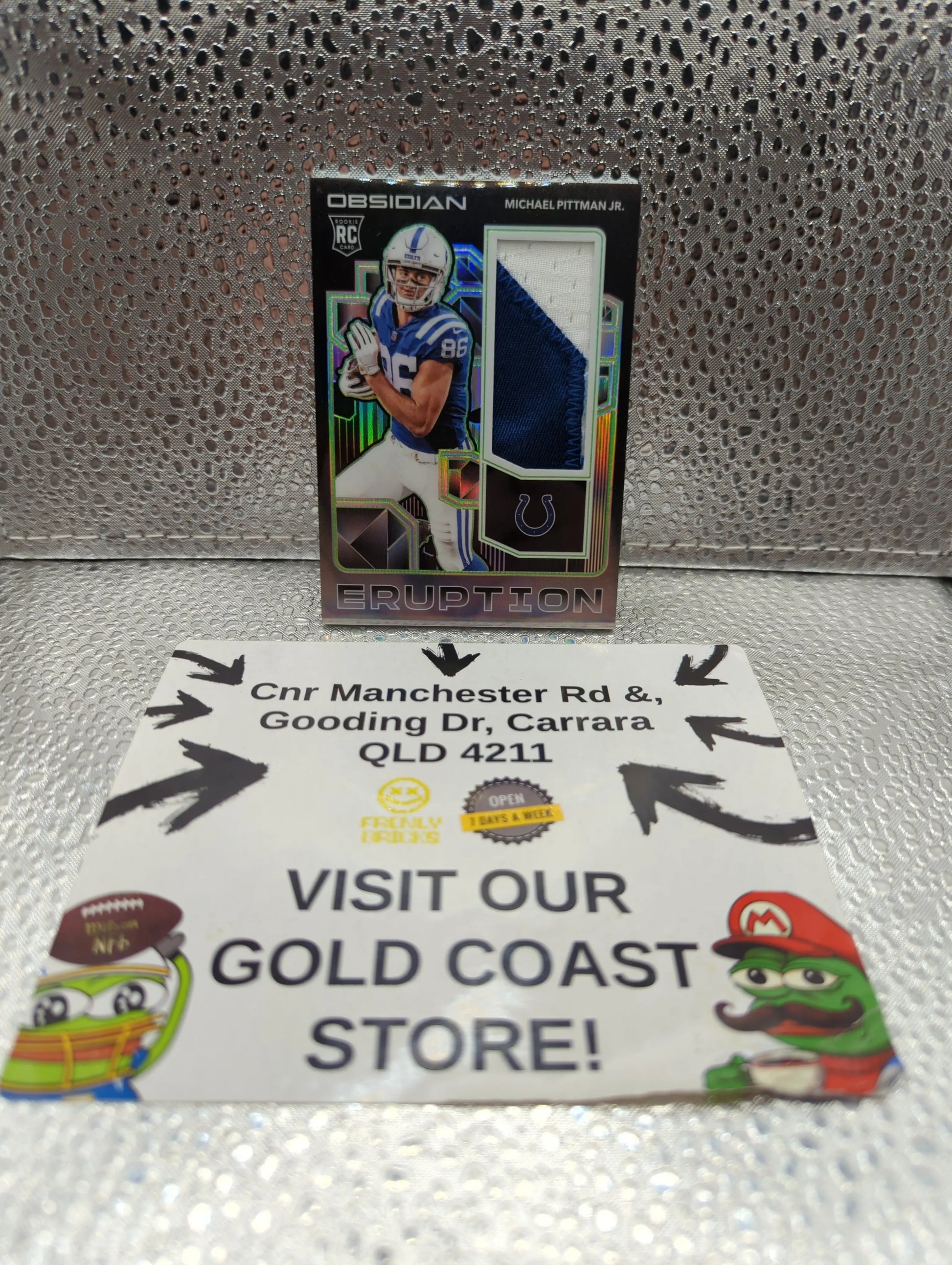 2020 Panini Football Obsidian PATCH /50 - Michael Pittman Jr. FRENLY BRICKS - Open 7 Days