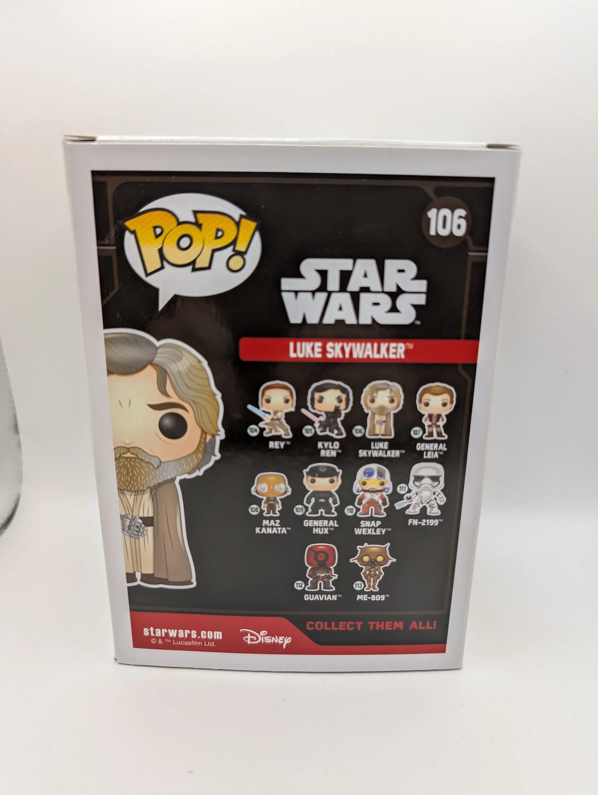 Luke Skywalker #106 - Star Wars - Funko Pop Vinyl Figure FRENLY BRICKS - Open 7 Days image 3