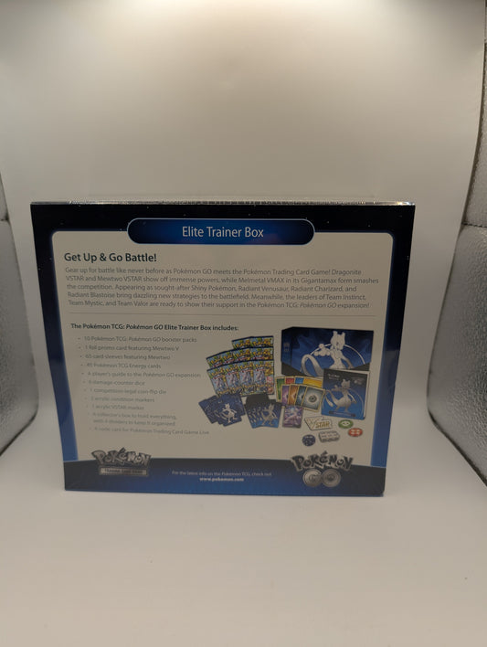 POKÉMON TCG - Pokemon Go - Elite Trainer Box ETB Brand New & Sealed FRENLY BRICKS - Open 7 Days