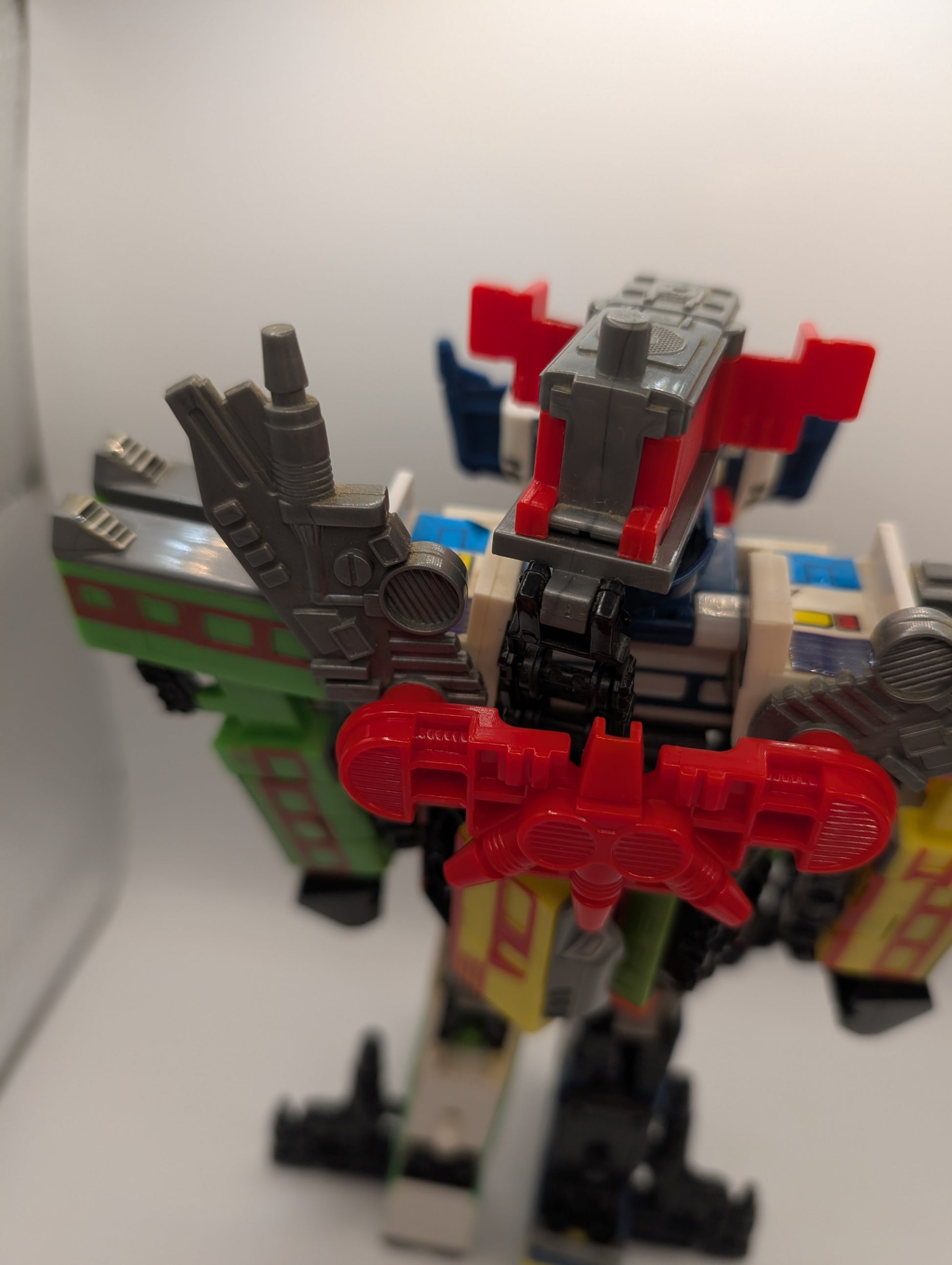 Transformers G1 RAIDEN trainbot bootleg ko figure Complete FRENLY BRICKS - Open 7 Days