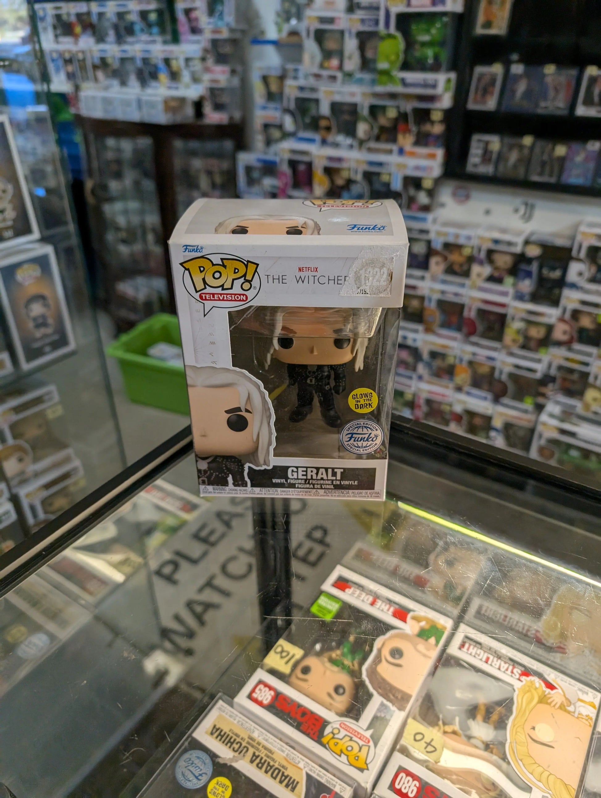 FUNKO Pop Vinyl Geralt #1322 FRENLY BRICKS - Open 7 Days