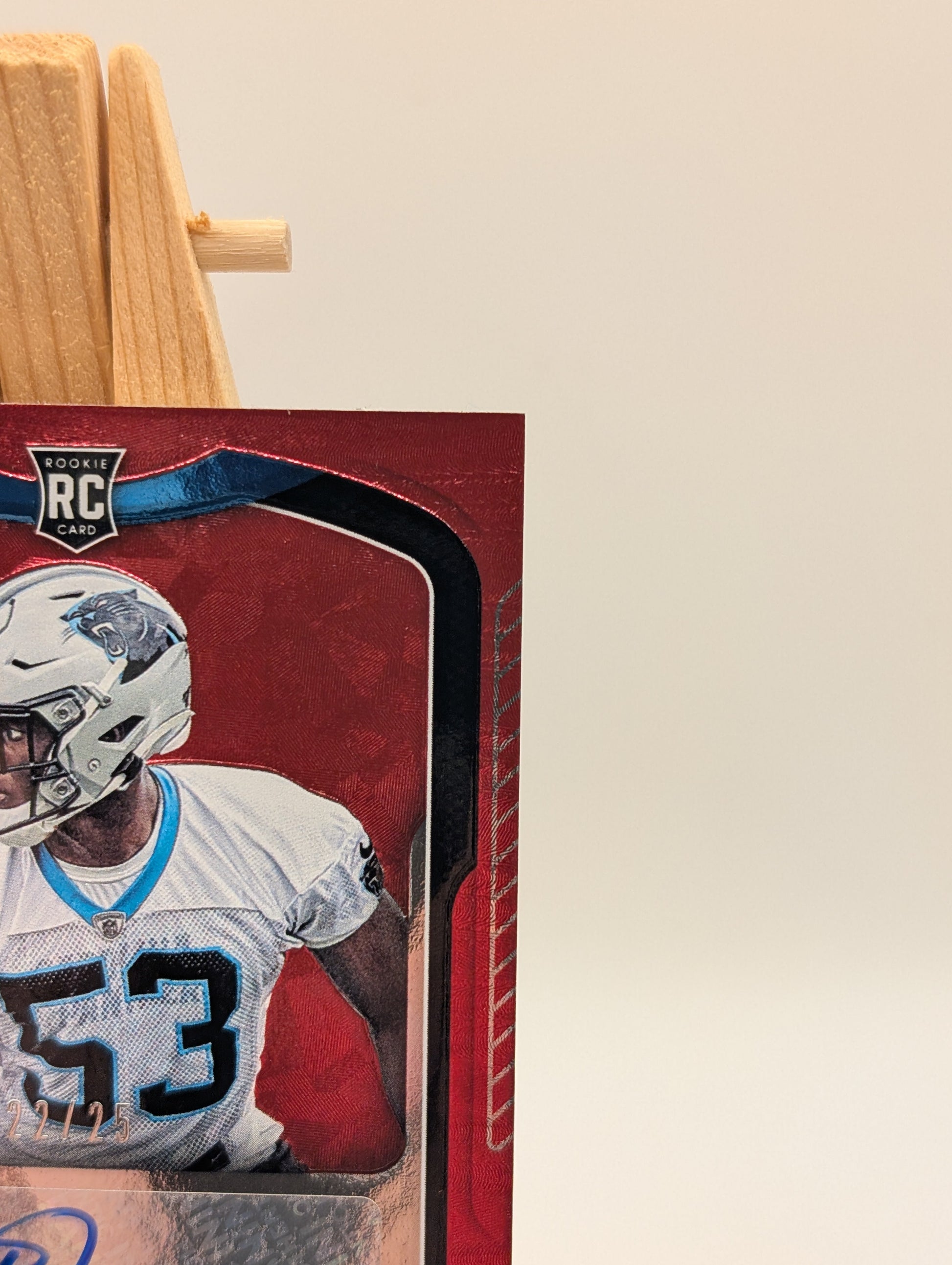 2019 Panini Certified Brian Burns Auto #/25 Rookie Autograph RC #139 Red FRENLY BRICKS - Open 7 Days