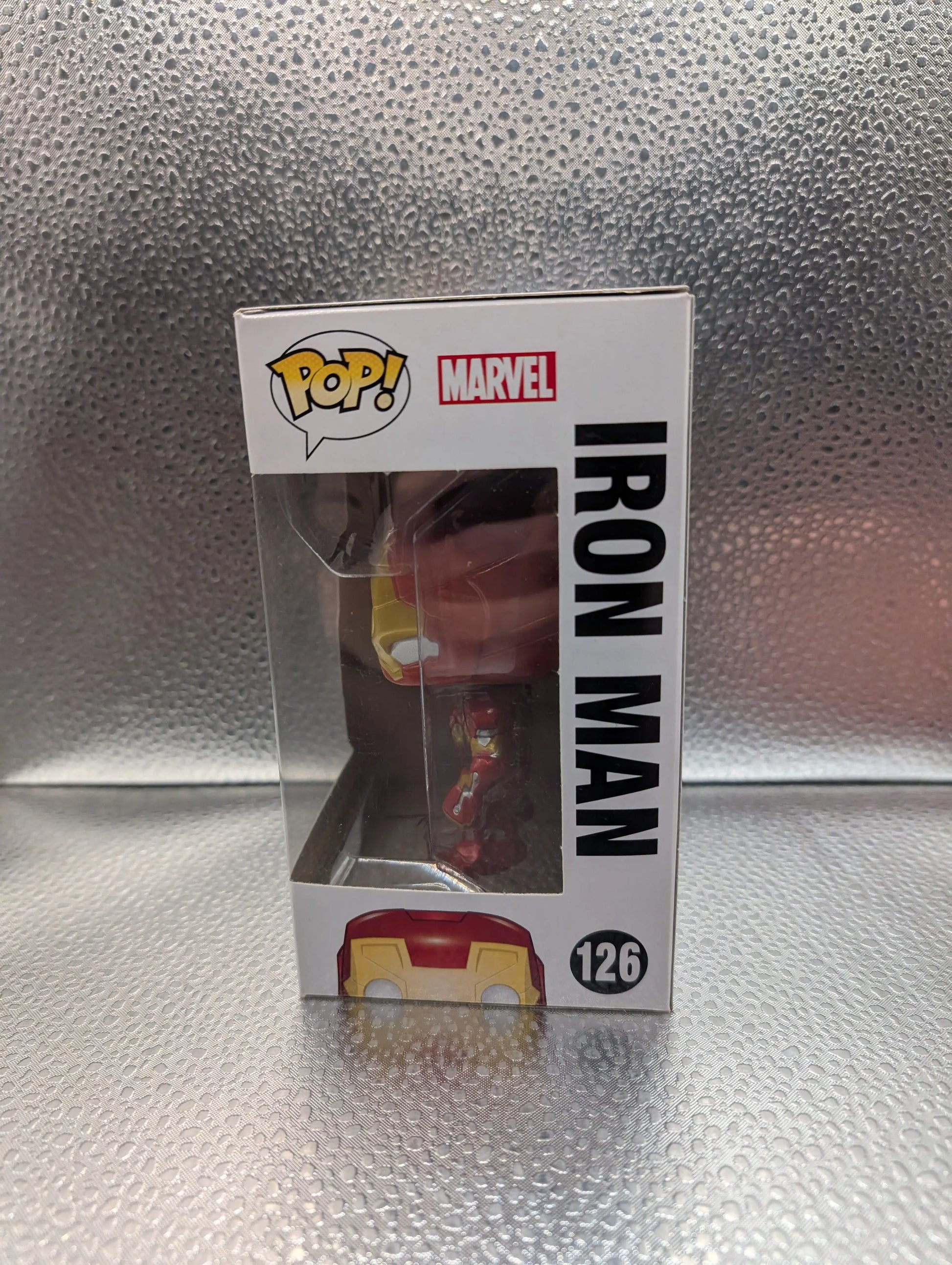 FUNKO Pop Vinyl Iron Man #126 FRENLY BRICKS - Open 7 Days