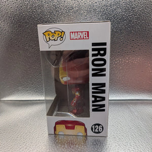 FUNKO Pop Vinyl Iron Man #126 FRENLY BRICKS - Open 7 Days