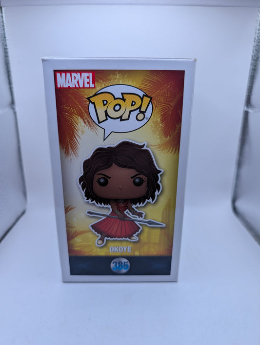 Okoye #385 (Red Dress) - Marvel Black Panther - Fall Convention 2018-Funko Pop! FRENLY BRICKS - Open 7 Days