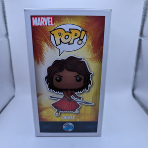 Okoye #385 (Red Dress) - Marvel Black Panther - Fall Convention 2018-Funko Pop! FRENLY BRICKS - Open 7 Days