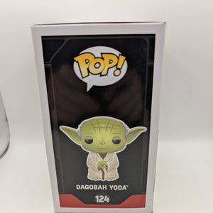 STAR WARS - Dagobah Yoda no. 124 Funko Pop Vinyl Figure FRENLY BRICKS - Open 7 Days