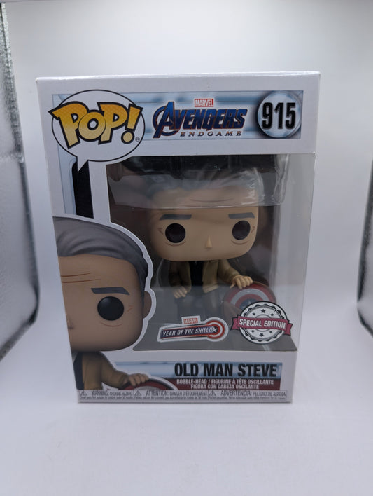 Avengers Old Man Steve #915 Funko Pop! Vinyl FRENLY BRICKS - Open 7 Days