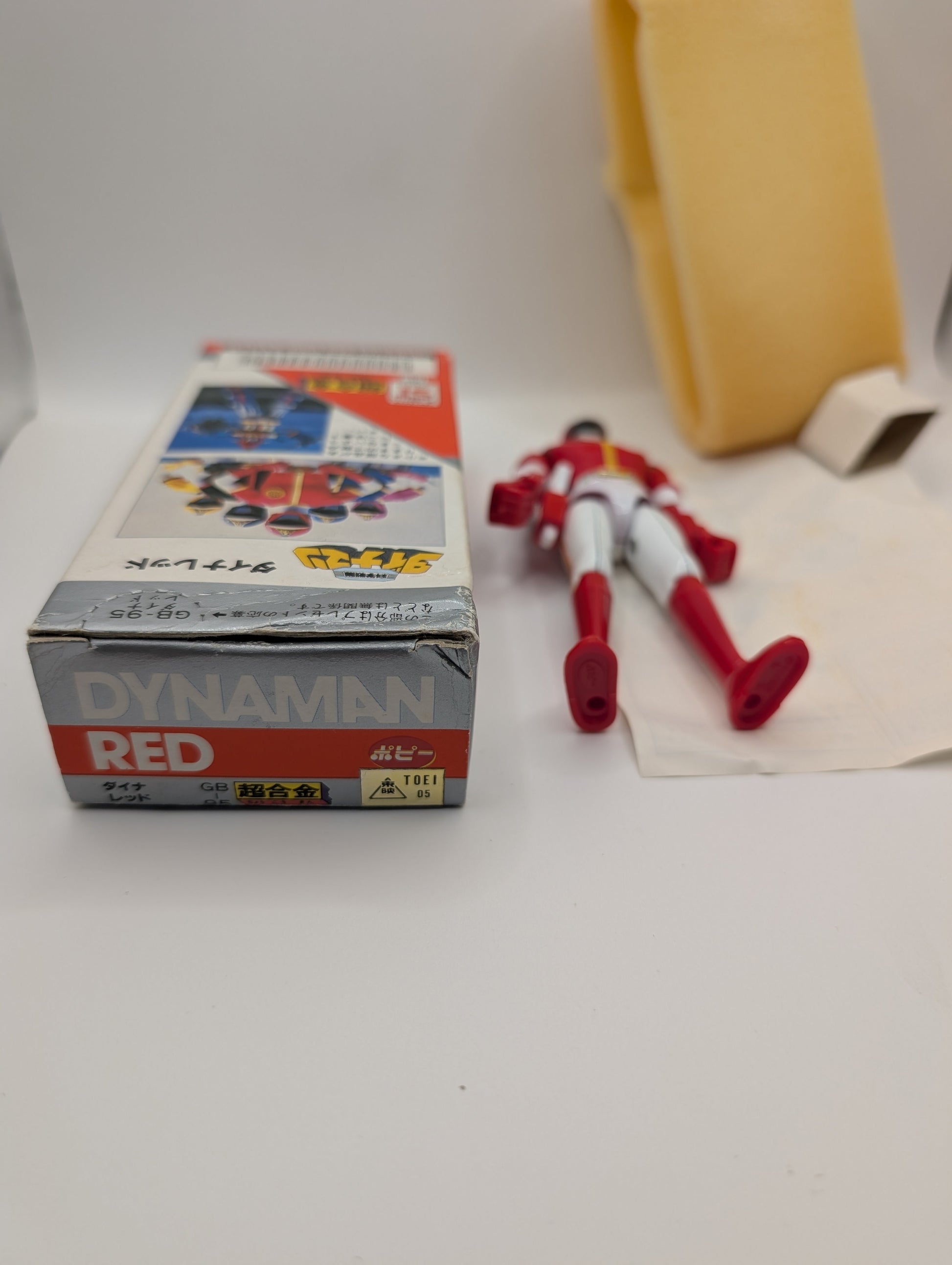 1983 BANDAI JAPAN POWER RANGERS SENTAI DYNAMAN POPY CHOGOKIN MEGA RARE red FRENLY BRICKS - Open 7 Days