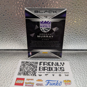 2022 PANINI BLACK Keegan Murray Rookie /75 - Sacramento Kings FRENLY BRICKS - Open 7 Days