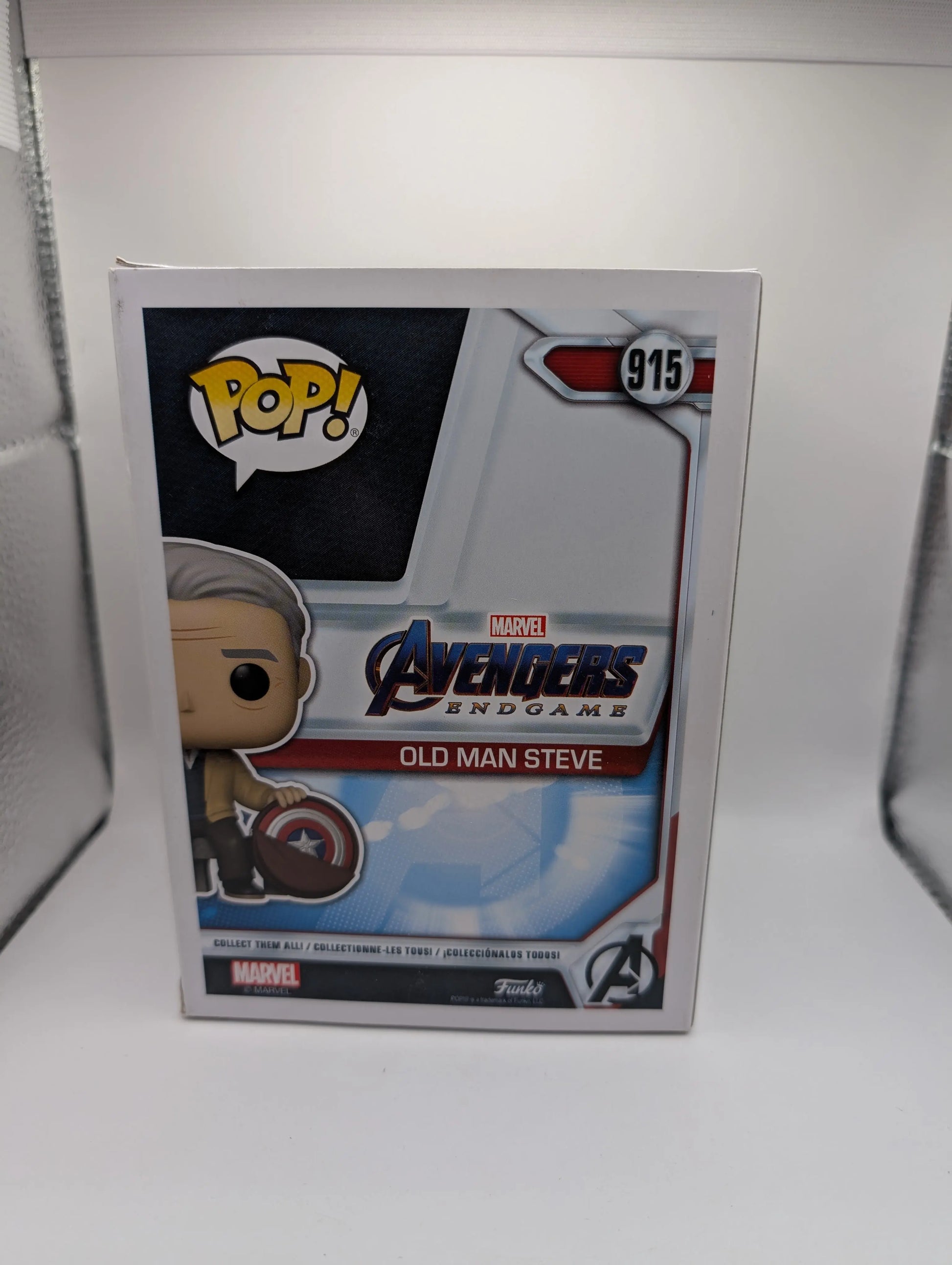 Old Man Steve Rogers Avengers Endgame Funko Pop! Vinyl #915 Special Edition FRENLY BRICKS - Open 7 Days