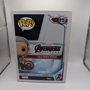 Old Man Steve Rogers Avengers Endgame Funko Pop! Vinyl #915 Special Edition FRENLY BRICKS - Open 7 Days