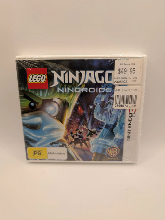 LEGO Ninjago: Nindroids Nintendo 3DS Game SEALED FRENLY BRICKS - Open 7 Days