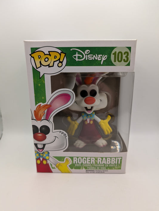 Roger Rabbit Funko Pop! #103 - Vinyl Figure - Disney Who Framed Roger Rabbit FRENLY BRICKS - Open 7 Days