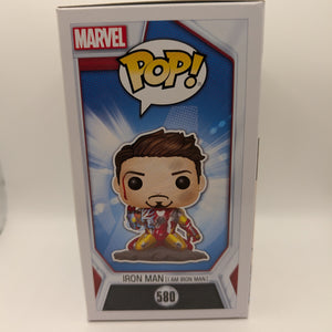Funko Pop! Vinyl: Marvel Avengers: Endgame - Iron Man (I Am Iron Man) #580 FRENLY BRICKS - Open 7 Days