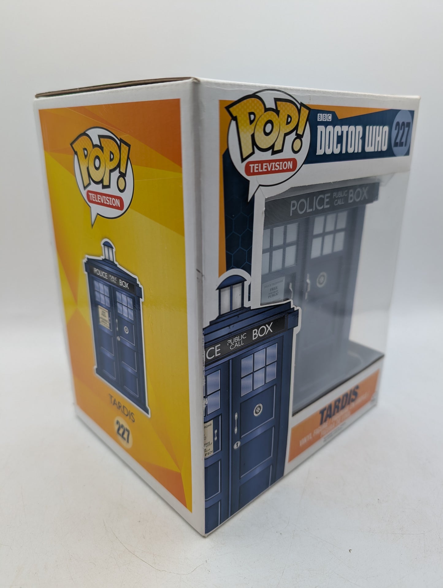 Funko Pop Television Doctor Who #227 TARDIS 6” Large Size Boxed