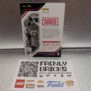 2015-16 Panini Totally Certified 22 DeMarre Carroll Mirror Camo #/25 FRENLY BRICKS - Open 7 Days