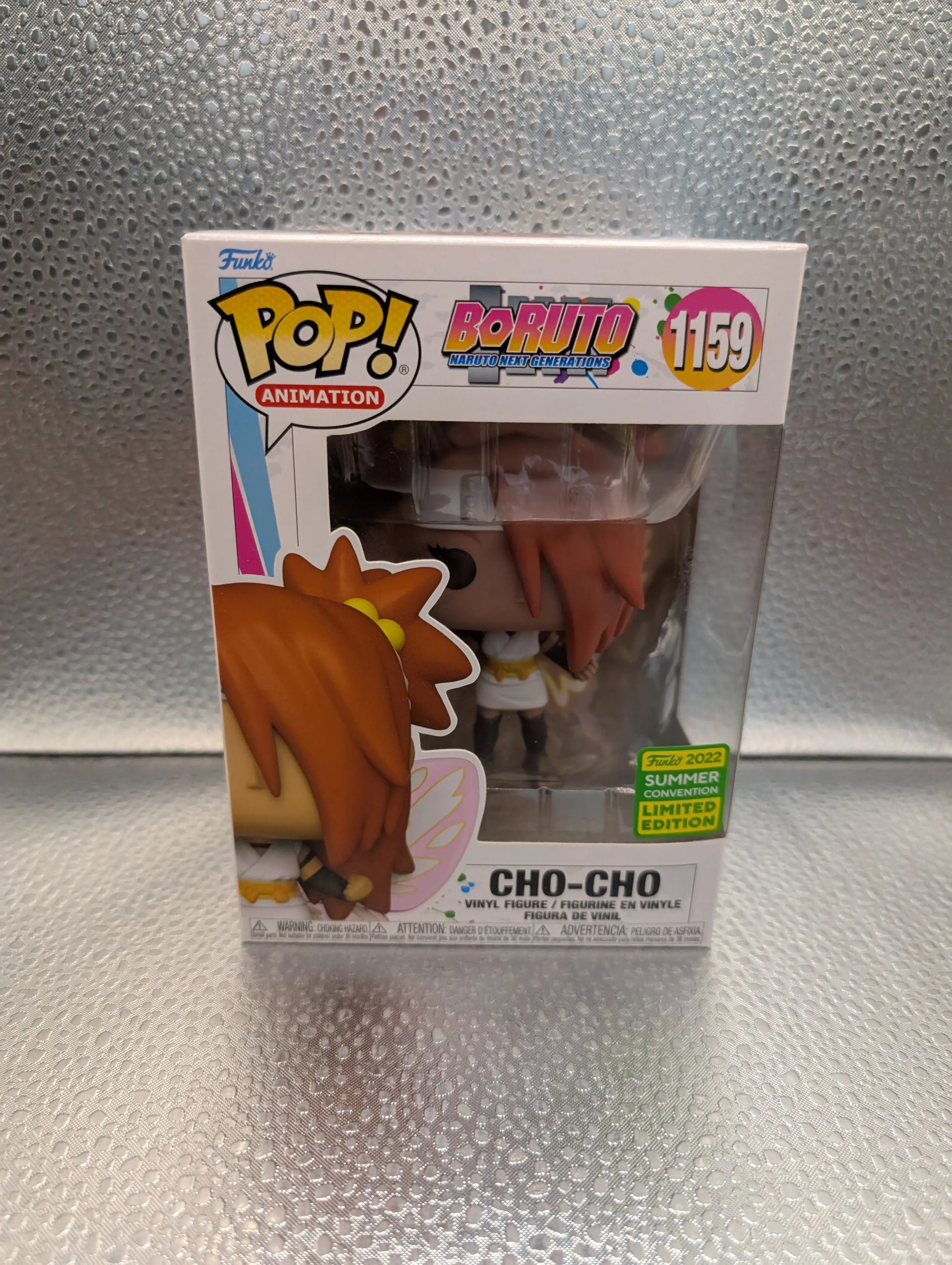 Funko Pop! Animation Boruto Cho-Cho #1159 SDCC 2022 Exclusive Vinyl FRENLY BRICKS - Open 7 Days