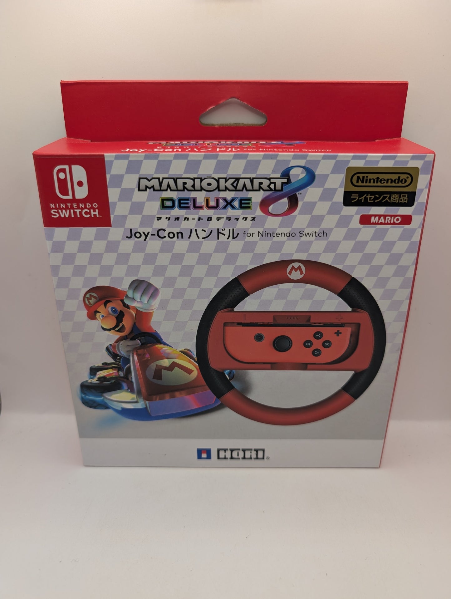 Nintendo Switch Deluxe Wheel Attachment - Mario Kart 8 Mario - New FRENLY BRICKS - Open 7 Days