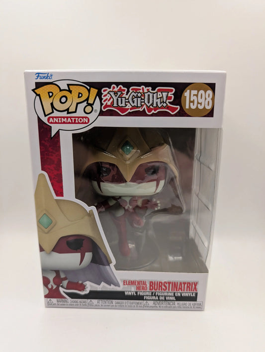 Elemental Hero Burstinatrix #1598 -Yu-Gi-Oh- FUNKO Pop! FRENLY BRICKS - Open 7 Days
