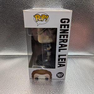 FUNKO Pop Vinyl General Leia #107 FRENLY BRICKS - Open 7 Days