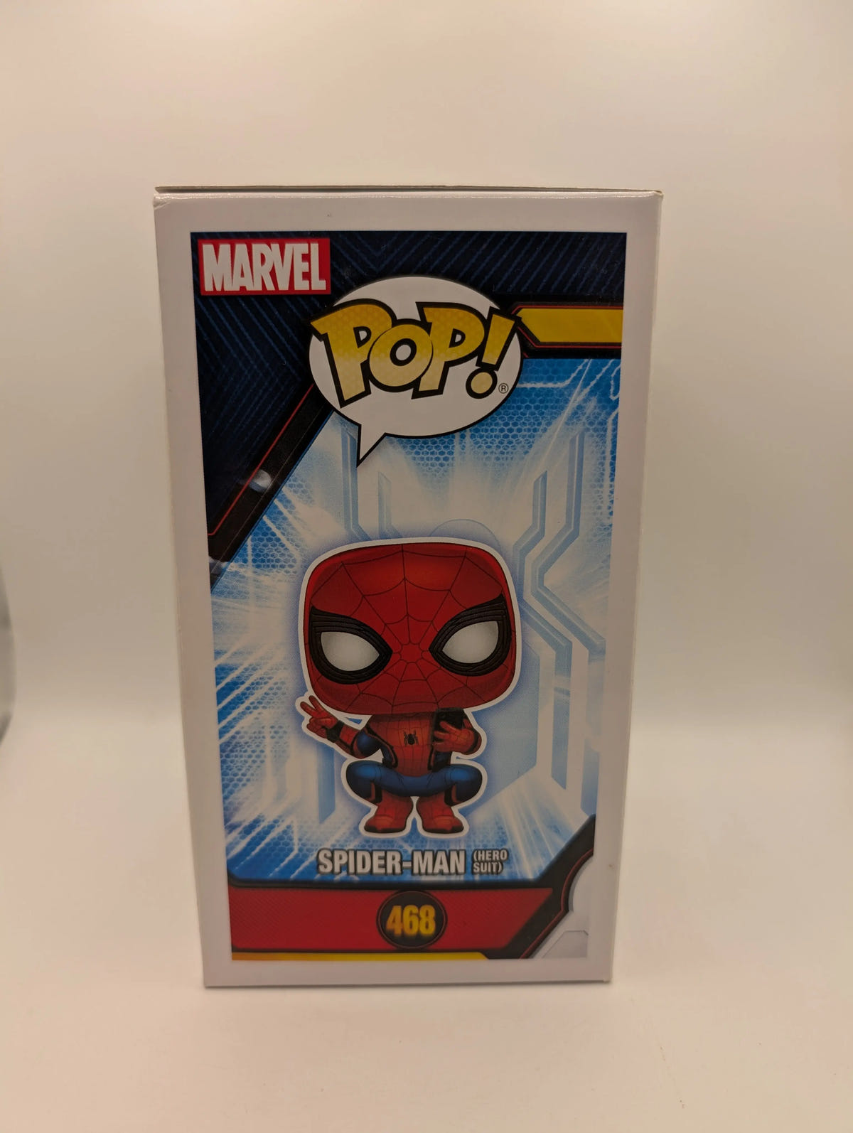 Spider-Man (Hero Suit) - Far From Home #468 Marvel Funko Pop Vinyl FRENLY BRICKS - Open 7 Days image 2