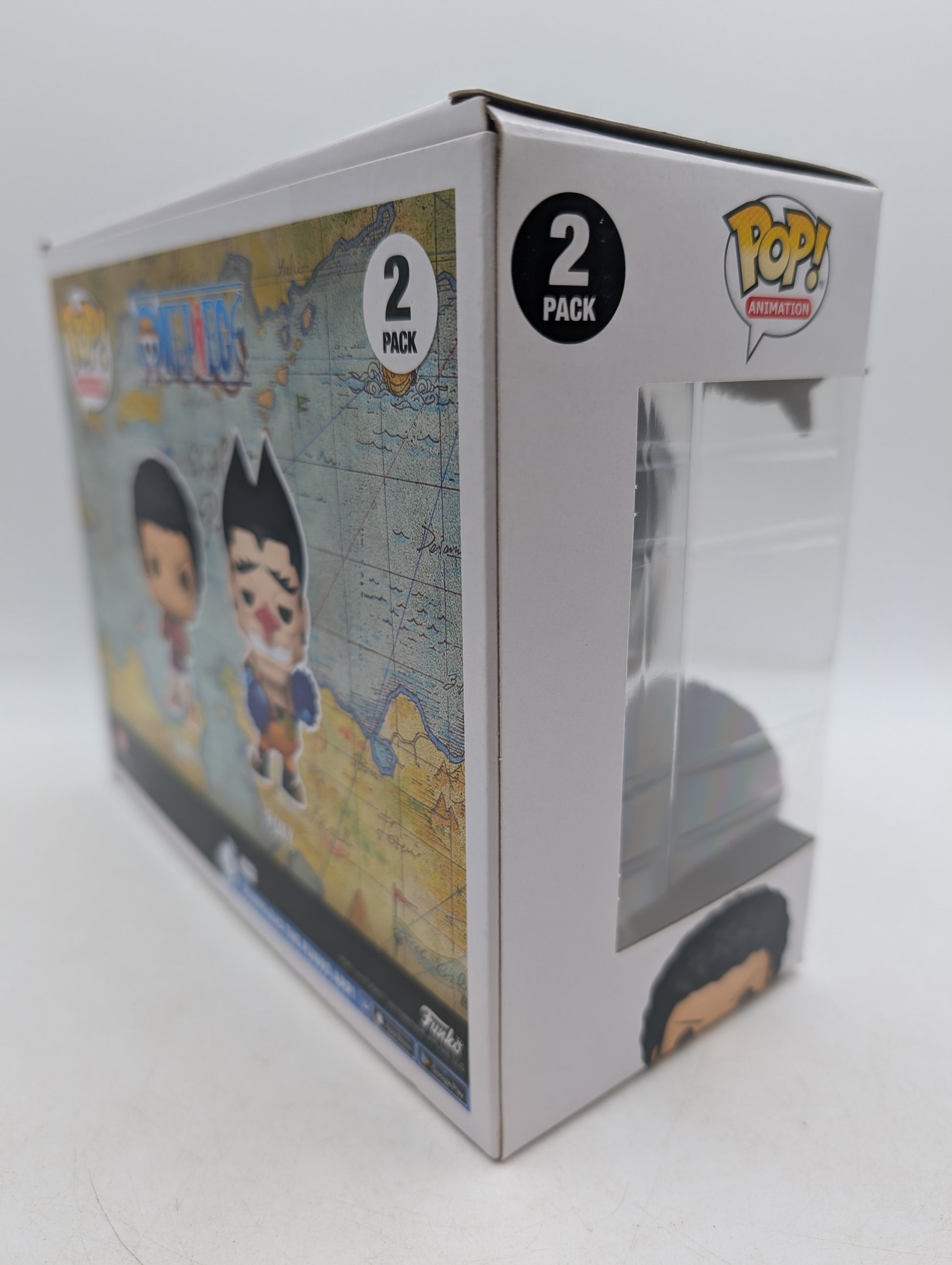 Funko POP! Anime One Piece Luffy & Foxy Figure 2-Pack image 6