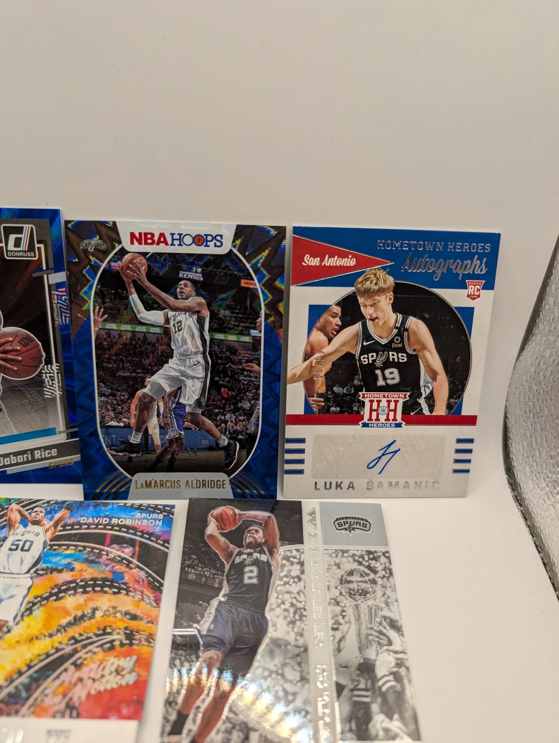San Antonio Spurs NBA Basketball Card Lot, Rookies, Patch, Auto, George Gervin FRENLY BRICKS - Open 7 Days