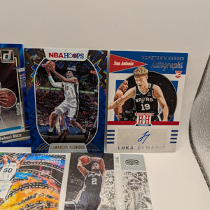 San Antonio Spurs NBA Basketball Card Lot, Rookies, Patch, Auto, George Gervin FRENLY BRICKS - Open 7 Days